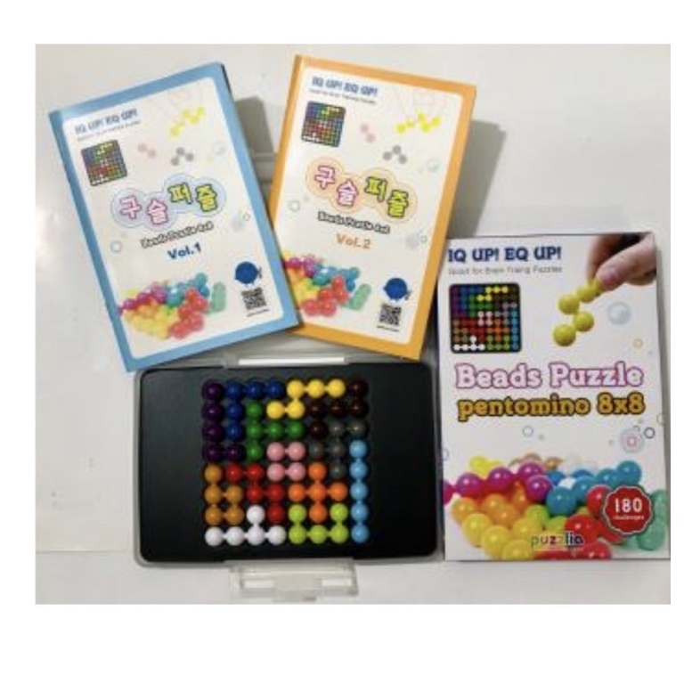 Bộ XẾP HÌNH Puzzlia chính hãng Hàn Quốc cho bé phát triển IQ