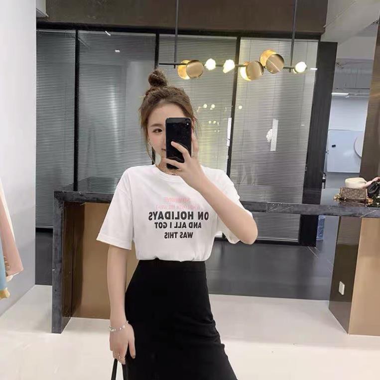 💃 Chân Váy Midi Nữ Dài Xẻ Vạt Cạp Cao Dễ Phối Dễ Mặc Siêu Xinh | BigBuy360 - bigbuy360.vn