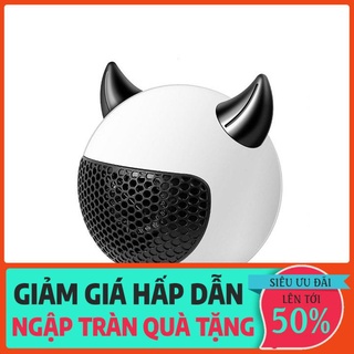 Quạt sưởi mini để bàn hình quỷ nhỏ 500w, nhỏ gọn, tiện dụng, tiết kiệm điện năng, chống cháy, chống bỏng NL shop