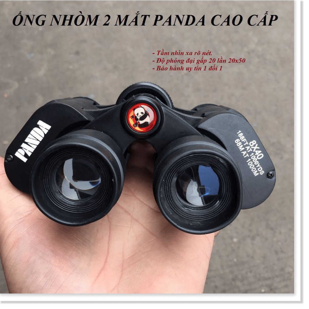 ⚡ Ống Nhòm Panda (Binocular) 2 Mắt Zoom Siêu Xa Hình Ảnh Rõ Nét, Chân Thực - Bảo Hành 12 Tháng 👉 HD Plaza