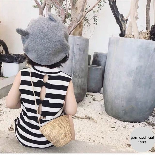 Đầm đuôi cá kẻ sọc ngang cho bé, váy đuôi cá kẻ sọc ngang xinh xắn cho bé từ 10kg đến 20kg