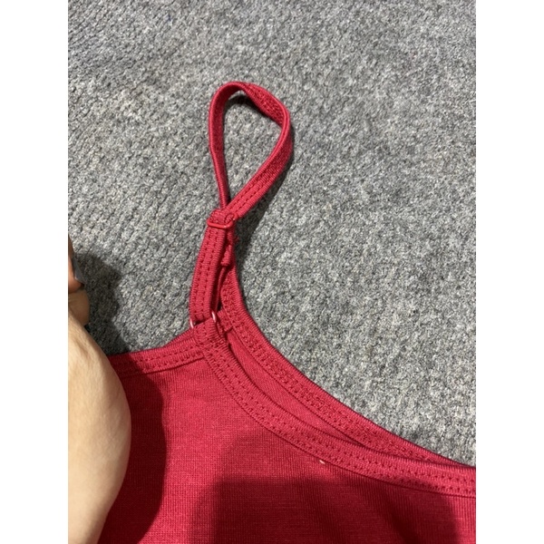 Áo 2 dây cotton fom suông size 55-60kg