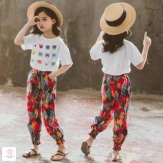 Đồ ngủ cotton cho bé gái (3 - 12 tuổi)  ☑️ quần áo bé gái 10 tuổi☑️ đồ bé gái size đại 25kg, 30kg, 35kg, 40kg, 45kg
