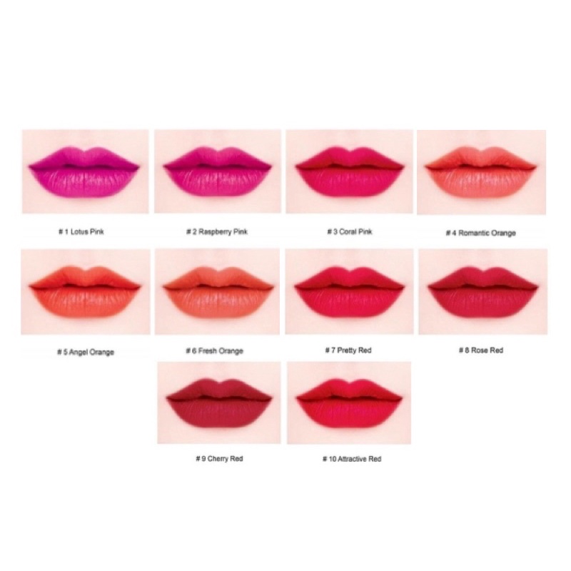 Tenamyd Smooth Matte Lipstick- Son lì mềm mượt