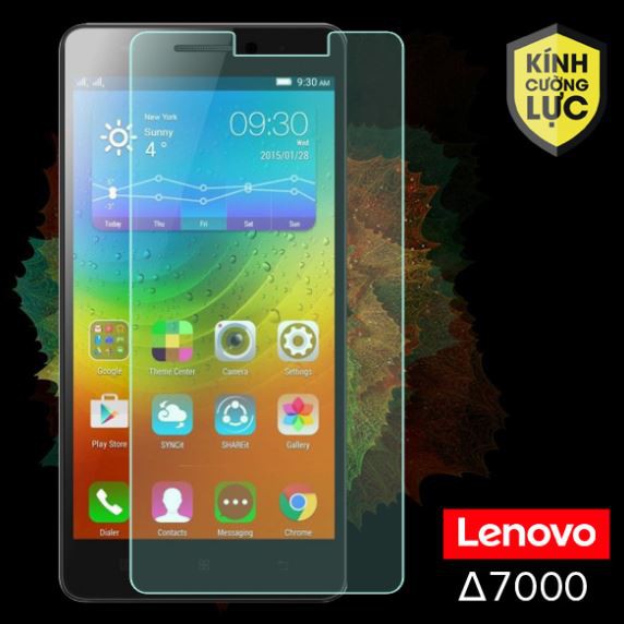 Bộ 3 kính cường lực cho Lenovo A7000