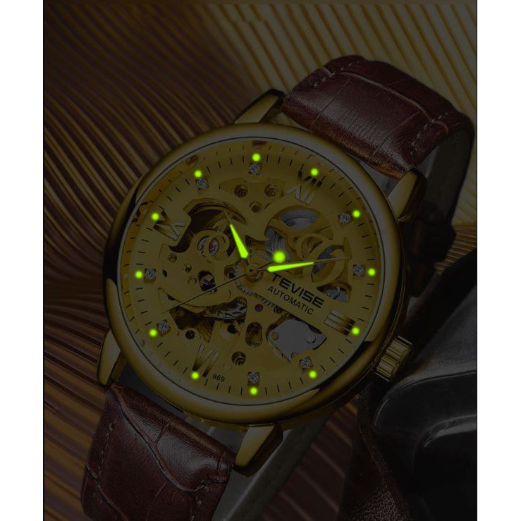 [Chính Hãng] Đồng Hồ Nam Cơ Tự Động TEVISE T795-1 Máy TEV Thế Hệ II Nhập Khẩu | BigBuy360 - bigbuy360.vn