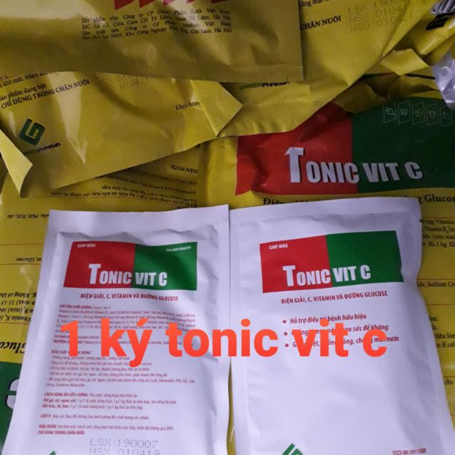 Tonic Vit C ký. Chống nóng, giải nhiệt, cung cấp vitamin C