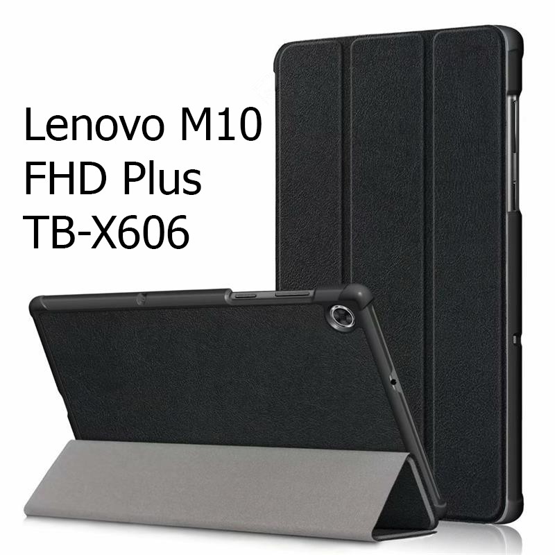 Bao Da Lenovo Tab M10 FHD Plus TB-X606 10.3 Inch Cover Dành Cho Máy Tính Bảng Hỗ Trợ Smart Cover