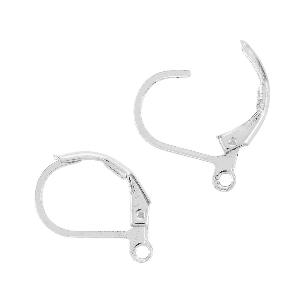 Túi 100 Móc Khuyên Tai Mạ Vàng / Bạc