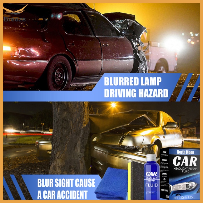 Bộ Dung Dịch Đánh Bóng Đèn Pha Chống Trầy Xước Mạ Nhựa Resin