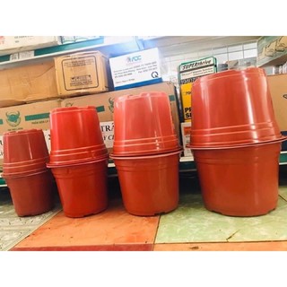 Chậu nhựa nâu N35