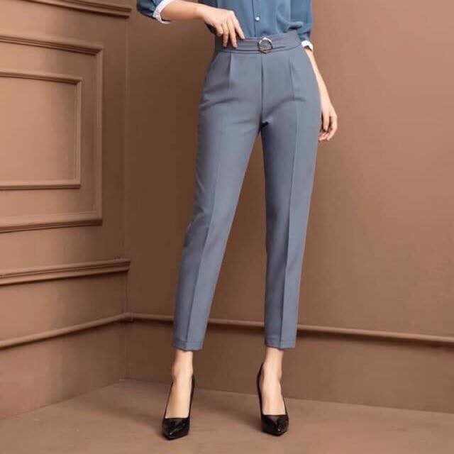 Quần tây nữ 💖FREESHIP💖 Quần tây công sở kèm khuyên | BigBuy360 - bigbuy360.vn