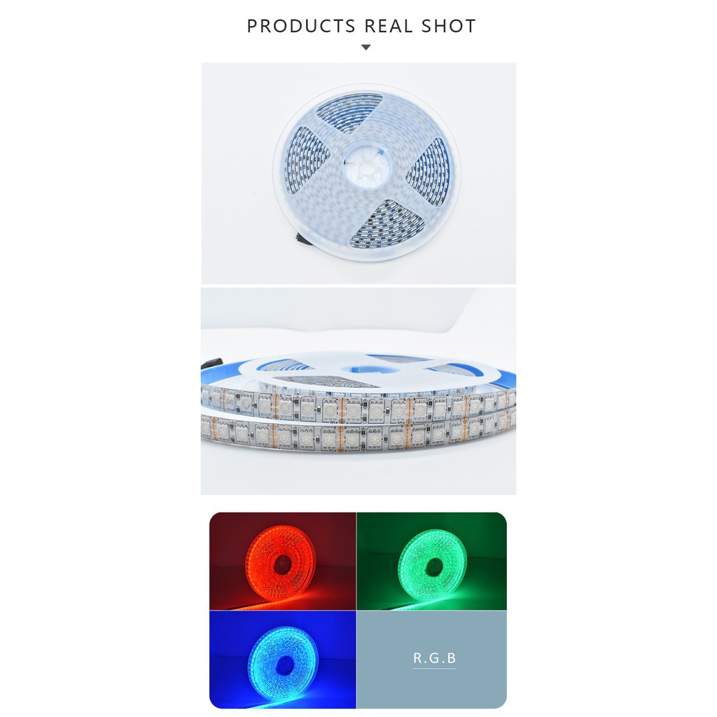 Cuộn Led siêu sáng 5050 loại 120 bóng/M cuộn 5M tổng 600 bóng