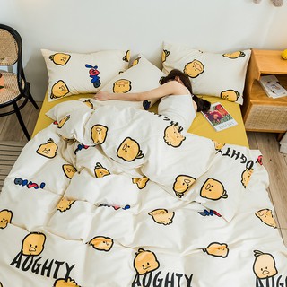 BỘ CHĂN GA GỐI POLY COTTON CHÚ GÀ CON