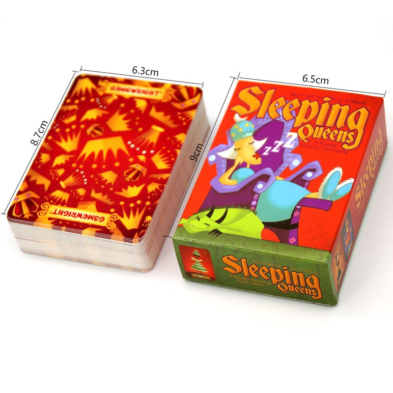 Bộ Thẻ Bài Trò Chơi Sleeping Queens A Royally Rousing Dành Cho Trẻ Em