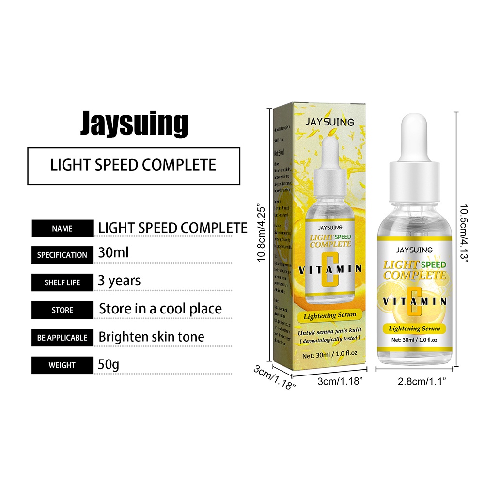 Vitamin C Phai Tại Chỗ Huyết Thanh Giữ Ẩm Tại Chỗ Loại Bỏ Mụn Trứng Cá Sáng Da Toneserum