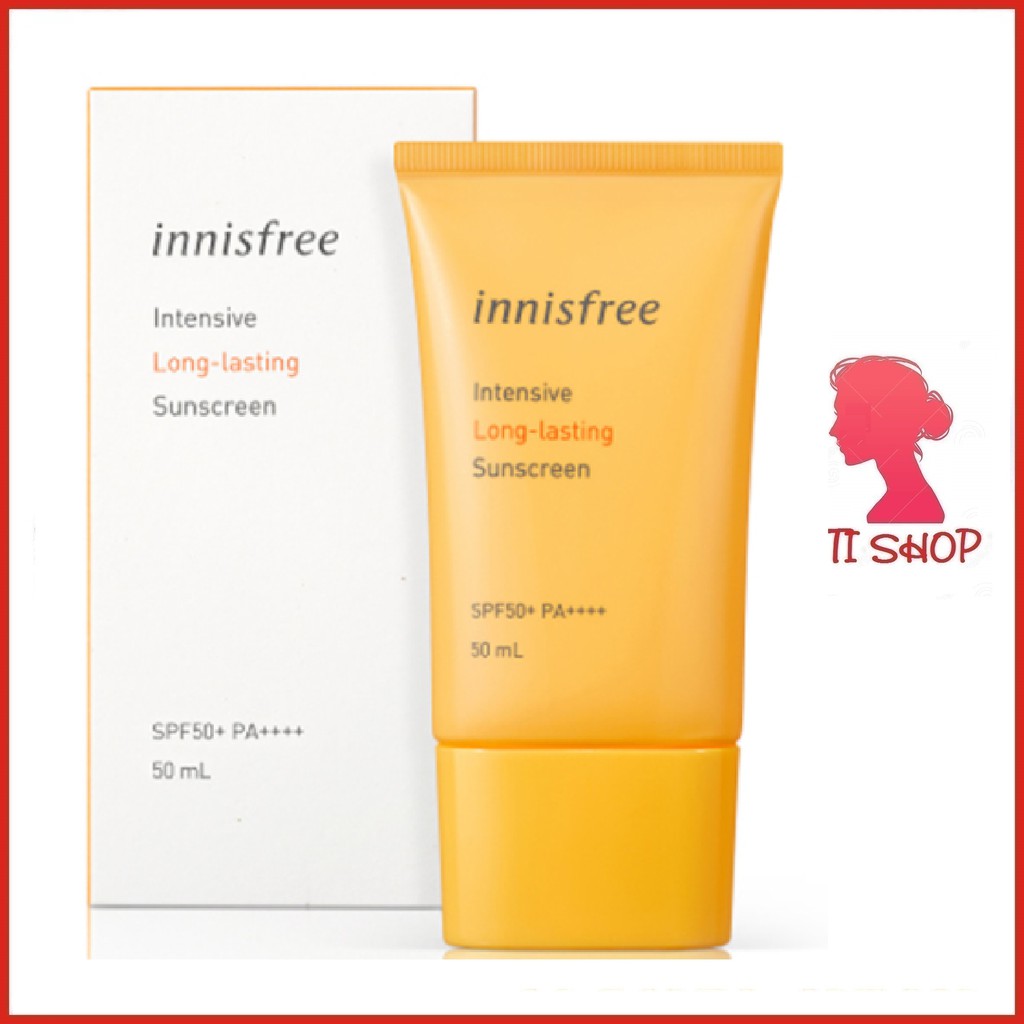 Kem Chống Nắng FREESHIP Kem Chống Nắng Innisfree Intensive Long Lasting Sunscreen Spf 50 Pa++++ 50ml