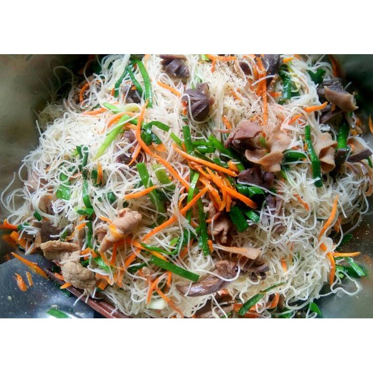 Bún Khô- Mì Gạo Khô  đảm bảo sạch, an toàn vệ sinh thực phẩm, không hoá chất, gói 1kg_ Đặc sản xứ Nghệ
