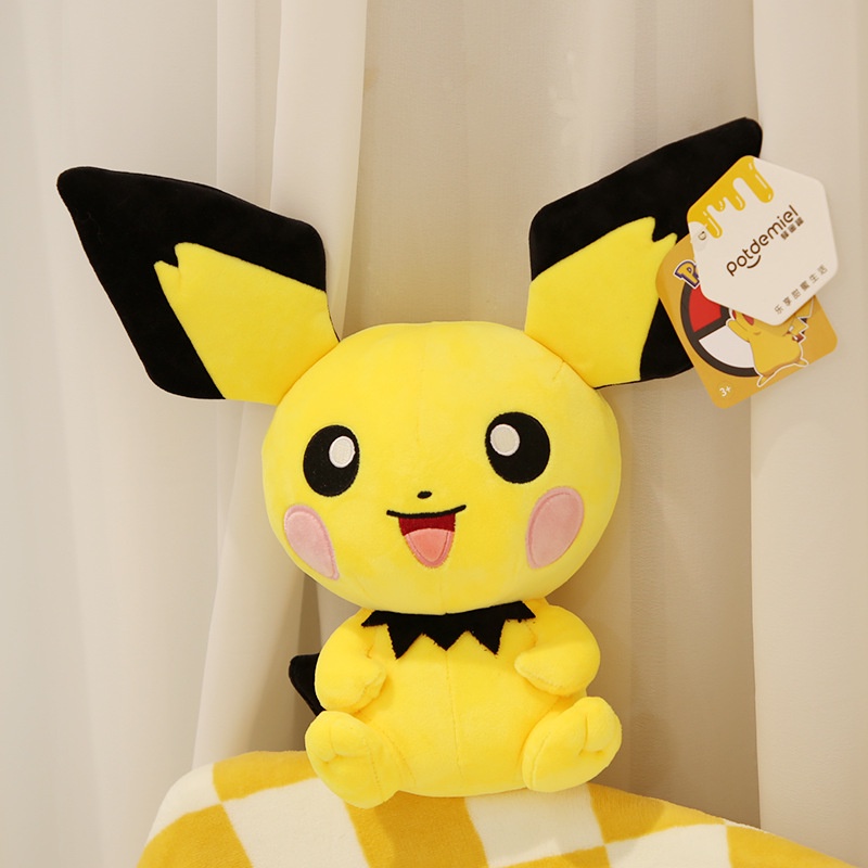 Thú Nhồi Bông Hình Pikachu Đáng Yêu Cho Bé