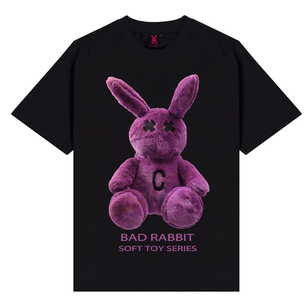 Áo Thun Bad Rabbit Toy Color Unisex Form Rộng Nam Nữ