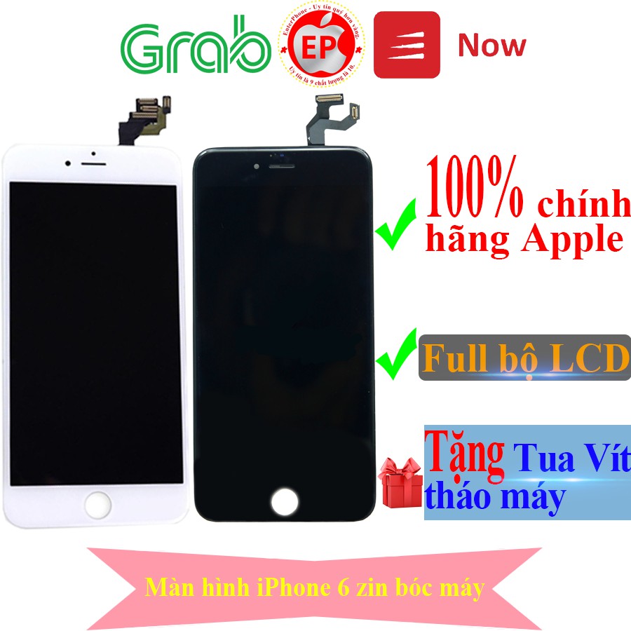 Màn hình iPhone 6 ZIN BÓC MÁY đầy đủ linh kiện.