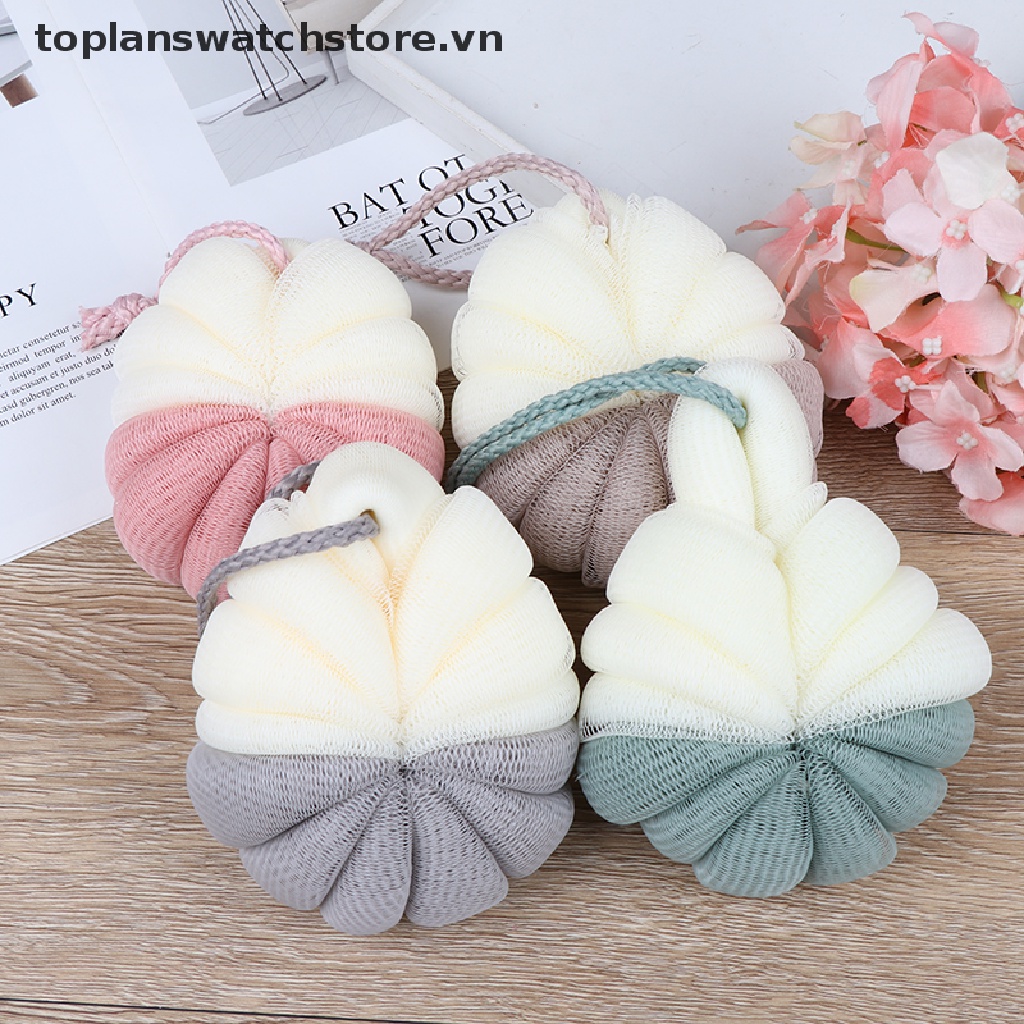 1 Bông Tắm Bằng Xơ Mướp PE Siêu Mềm Tẩy Tế Bào Chết