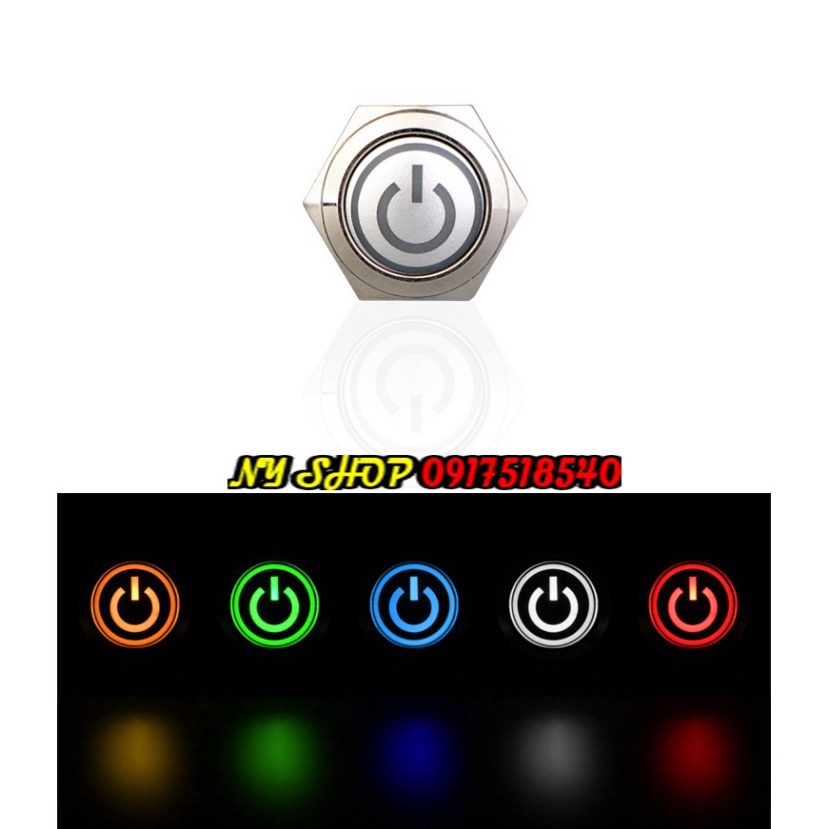 CÔNG TẮC LED LOGO ( HONDA, YAMAHA,MONTER,POWER) TẶNG KÈM JACK CẮM Ảnh thật Sp