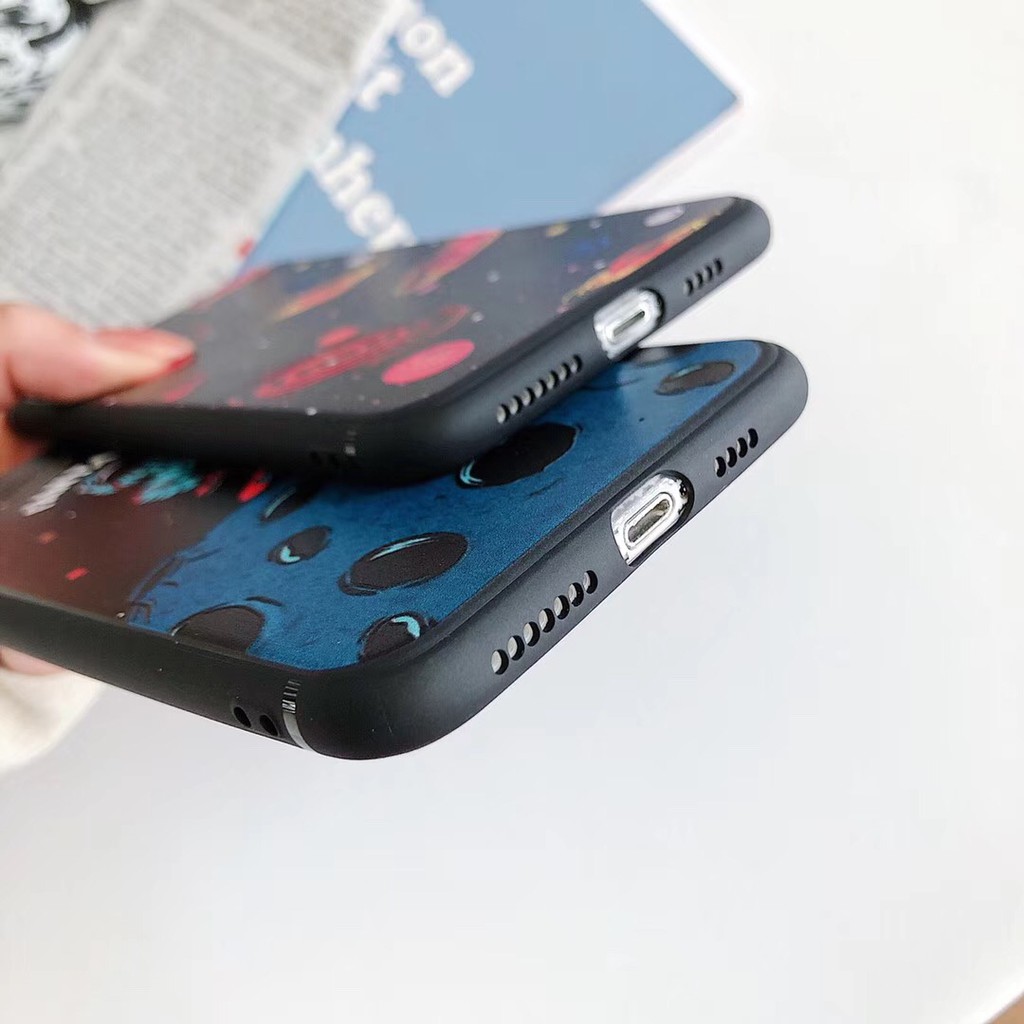 Ốp lưng TPU mềm hình vụ trụ cho IPhone X XR XS max 6s 7 8Plus | BigBuy360 - bigbuy360.vn