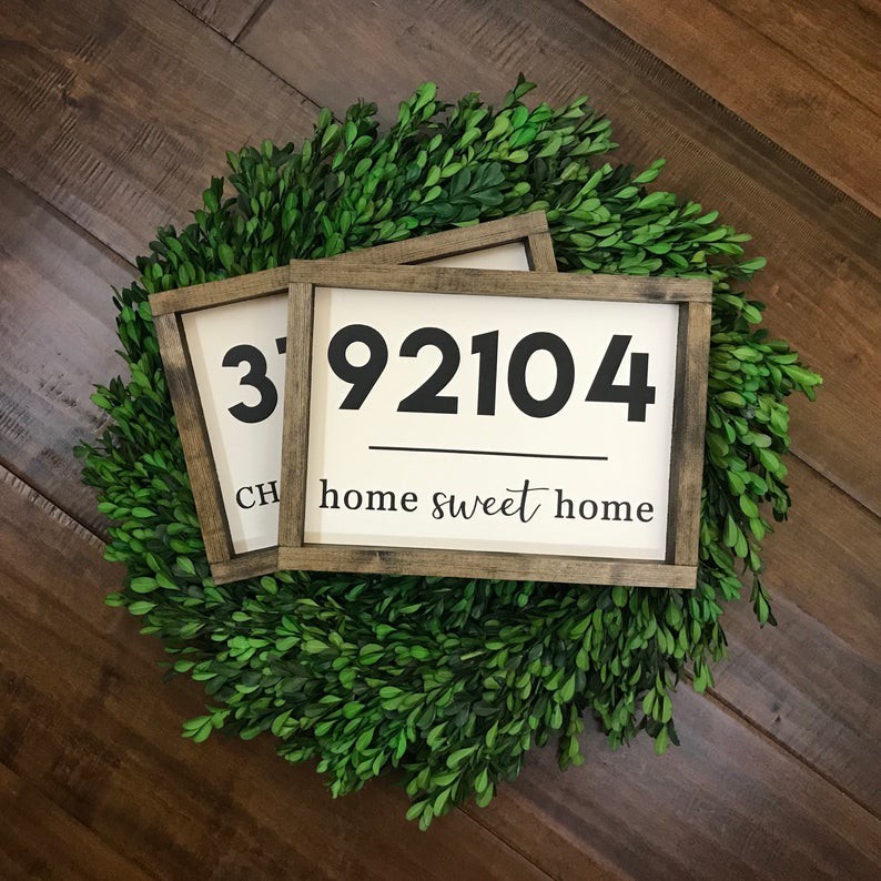 Biển gỗ Home Sweet Home phong cách vintage , biển Wellcome trang trí treo tường phòng khách