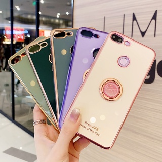Ốp điện thoại mềm chống sốc chất lượng cao có giá đỡ thời trang cho OPPO F9 A7 A5S A12