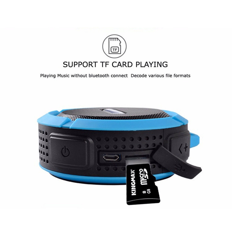 Loa bluetooth mini không dây chống nước hỗ trợ gắn thẻ nhớ TF https://shopee.vn/m/freeship-chi-tu-50k?smtt=210.48763