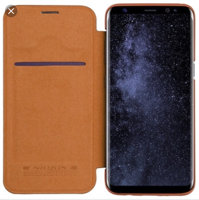 Bao da Nillkin Qin Galaxy S8 Plus/ S8+ chính hãng #bin.case#