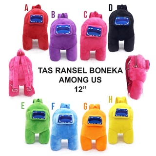 Ba Lô Đi Học K2X8 12 "Doll AMONG US Street Koran Màu Cam Thời Trang Cho Trẻ Em