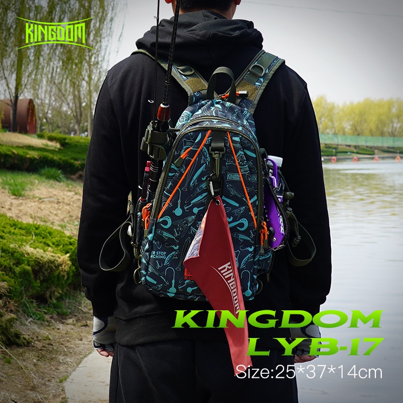 Túi Đựng Đồ Kingdom Câu Cá 1000d Bằng Vải Nylon Chống Thấm Nước