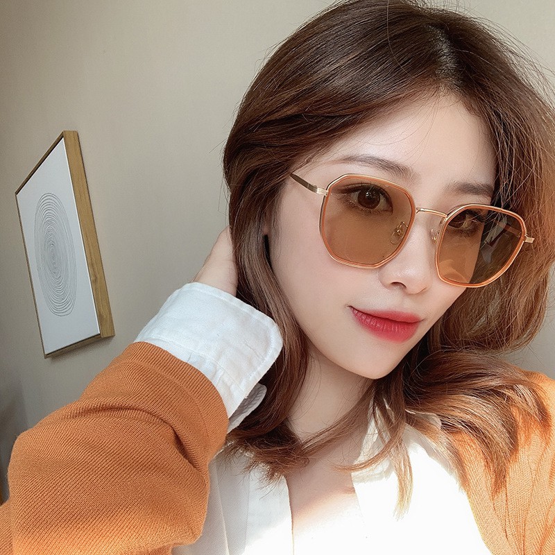 Kính mát nữ đẹp thời trang cao cấp chống tia UV phong cách Hàn Quốc Hottrend sang trọng ABICA 016