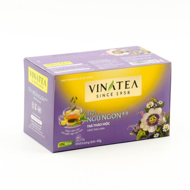 Trà Vinatea ngủ ngon++ túi lọc 40gr