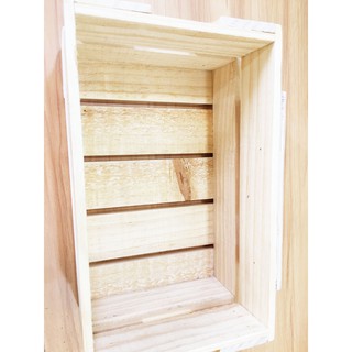 THÙNG GỖ - KỆ PALLET ĐA NĂNG (KT lọt lòng D22.5xR12.5xC10cm)