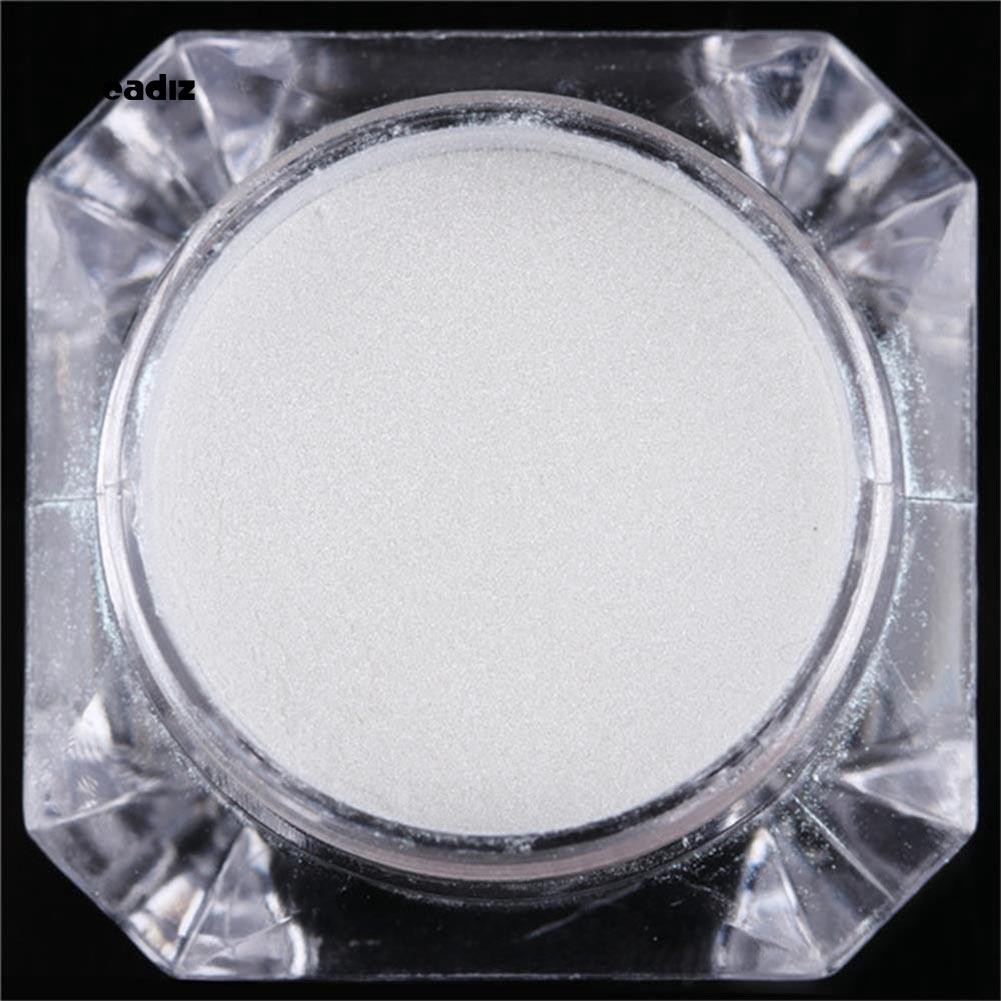 [Hàng mới về] Bột làm móng lấp lánh cùng với cọ hai đầu tiện dụng để làm móng DIY