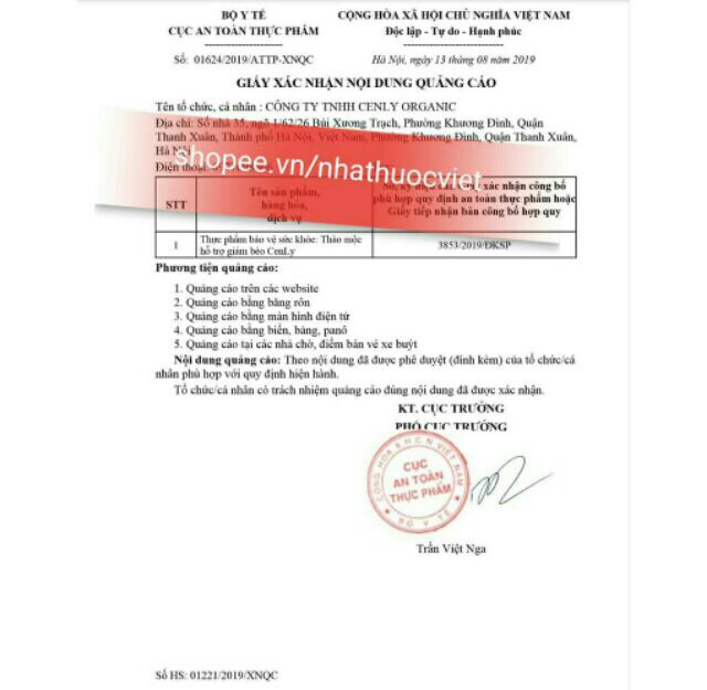 Thảo mộc giảm cân cenly chuẩn công ty 100% | BigBuy360 - bigbuy360.vn