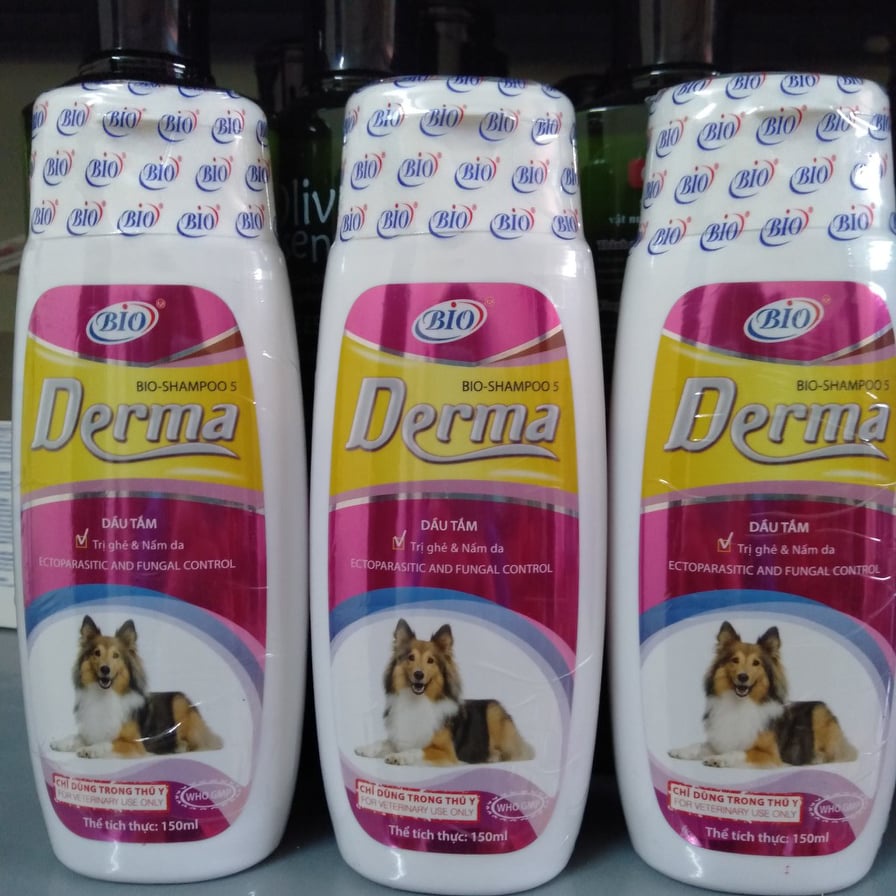 Sữa tắm cho chó - Sữa Tắm Bio Derma Trị Ghẻ Nấm Cho Chó