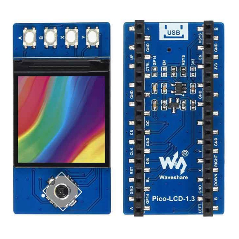 1.3 In LCD Display ule Color 240X240 Pixels for Raspberry Pi Pico