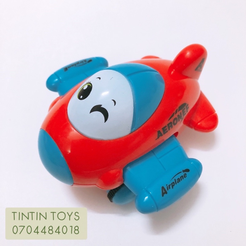 [LOẠI TO] Đồ chơi máy bay hoạ tiết dễ thương cho bé (chạy trớn)