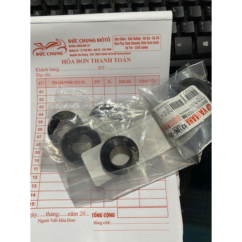 Phớt bi bánh trước ex135.150 zin chính hãng