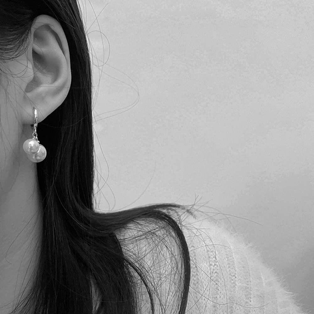 Bông Tai Hợp Kim Dáng Dài Đính Hạt VANES1 Thời Trang Cho Nữ