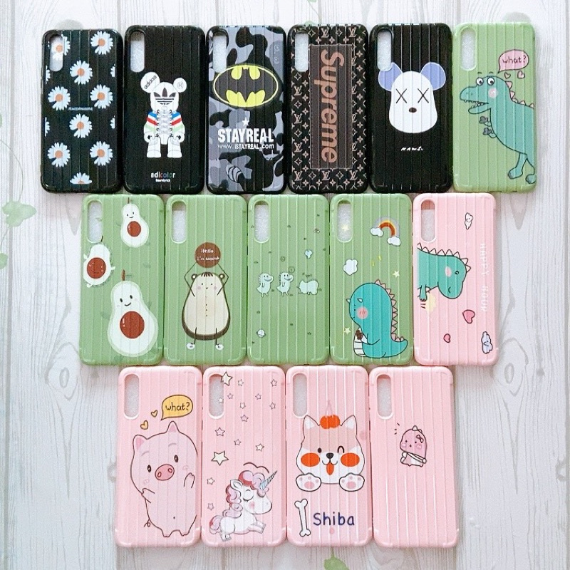 Ốp vali màu dẻo Samsung A70 siêu xinh