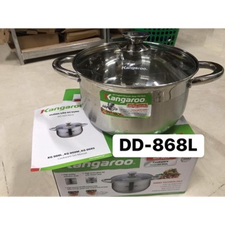 Nồi inox kangaroo 24cm 868l 5 đáy