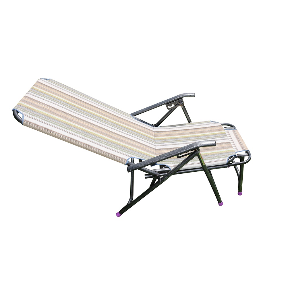 Ghế xếp khung sơn tĩnh điện lưới thổ cẩm cao cấp thương hiệu Võng Xếp Thảo Điều - GX8