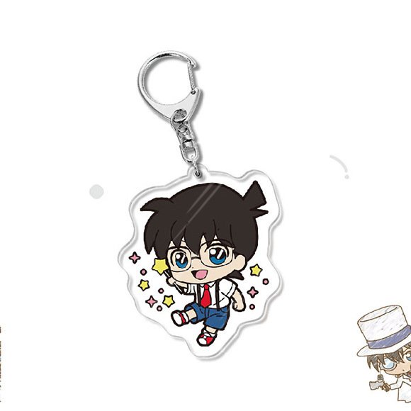 Móc khóa CONAN Thám Tứ Lừng Danh ver MAGIC in hình anime chibi Mica trong acrylic
