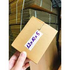 Mboxx - Bộ 100 Hộp carton 12x10x5 Cm Thùng Carton Giá rẻ