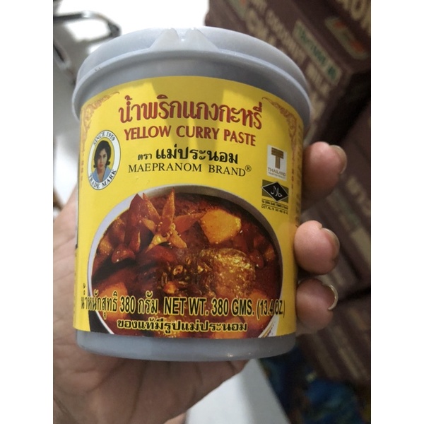 Bột gia vị cà ri vàng - Yellow Curry Paste thái lan 380g